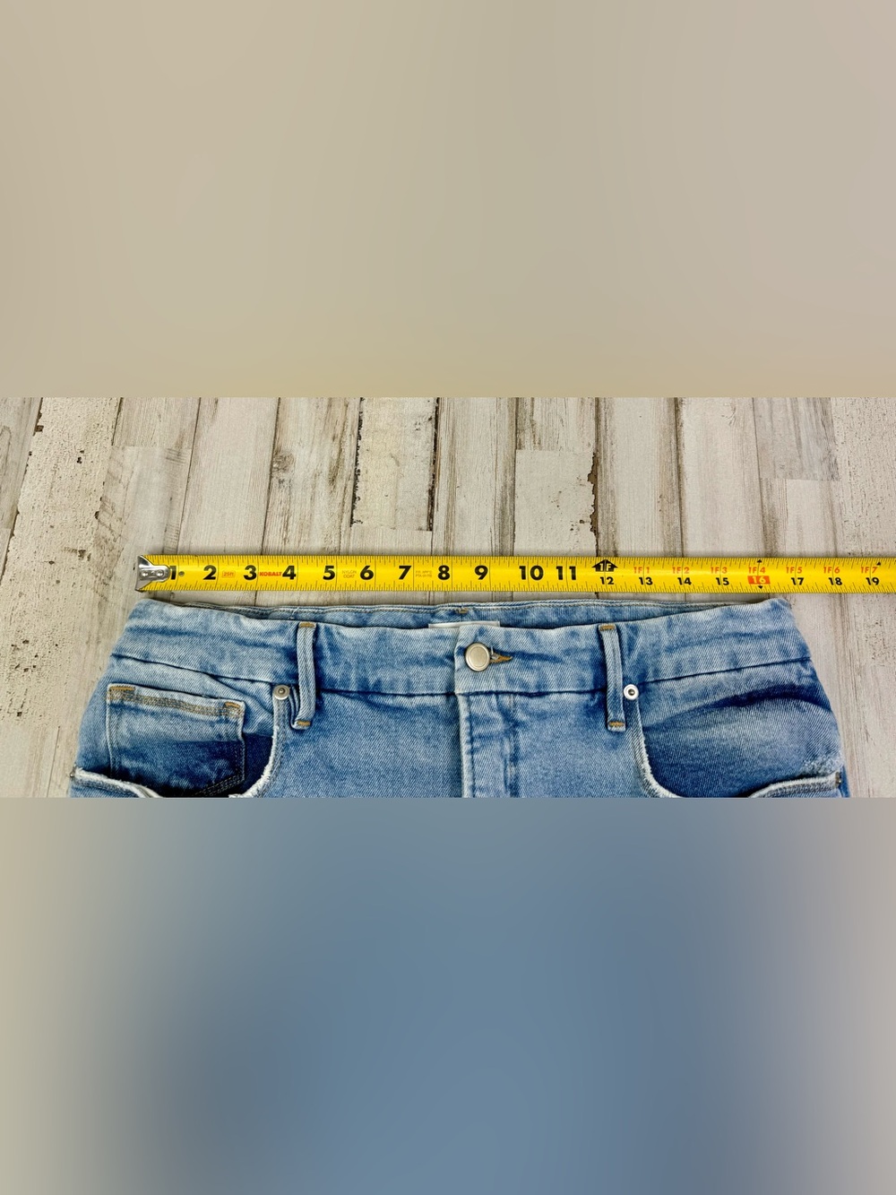 Good American Womens 14/32 (33x33) Jeans Straight Leg High Rise Denim - Picture 7 of 12